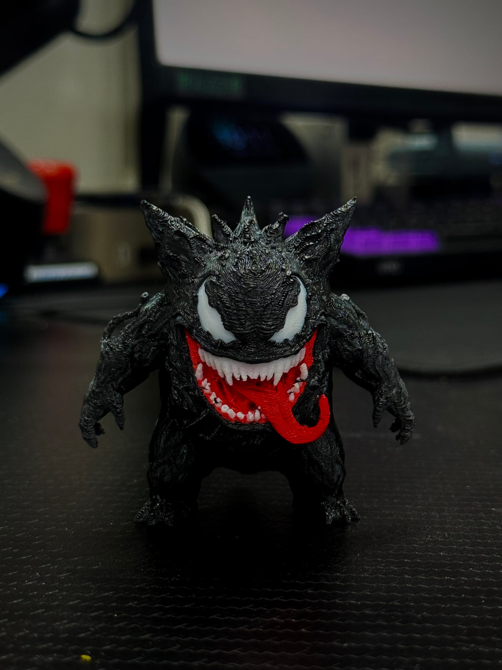 Gengar x Venom : 3D Printed Figurine