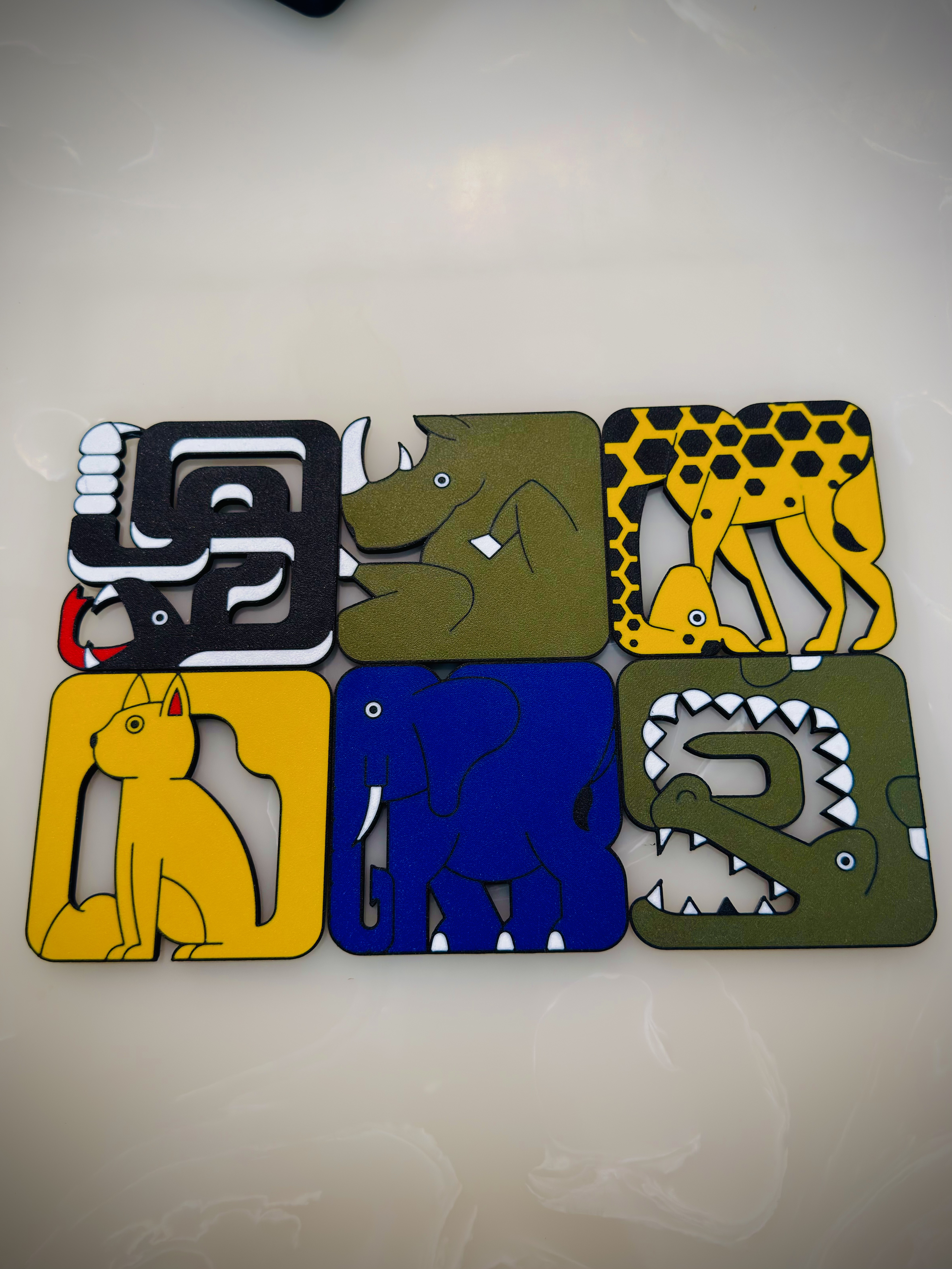 FLAT BEASTS | Coasters & Bottle Openers