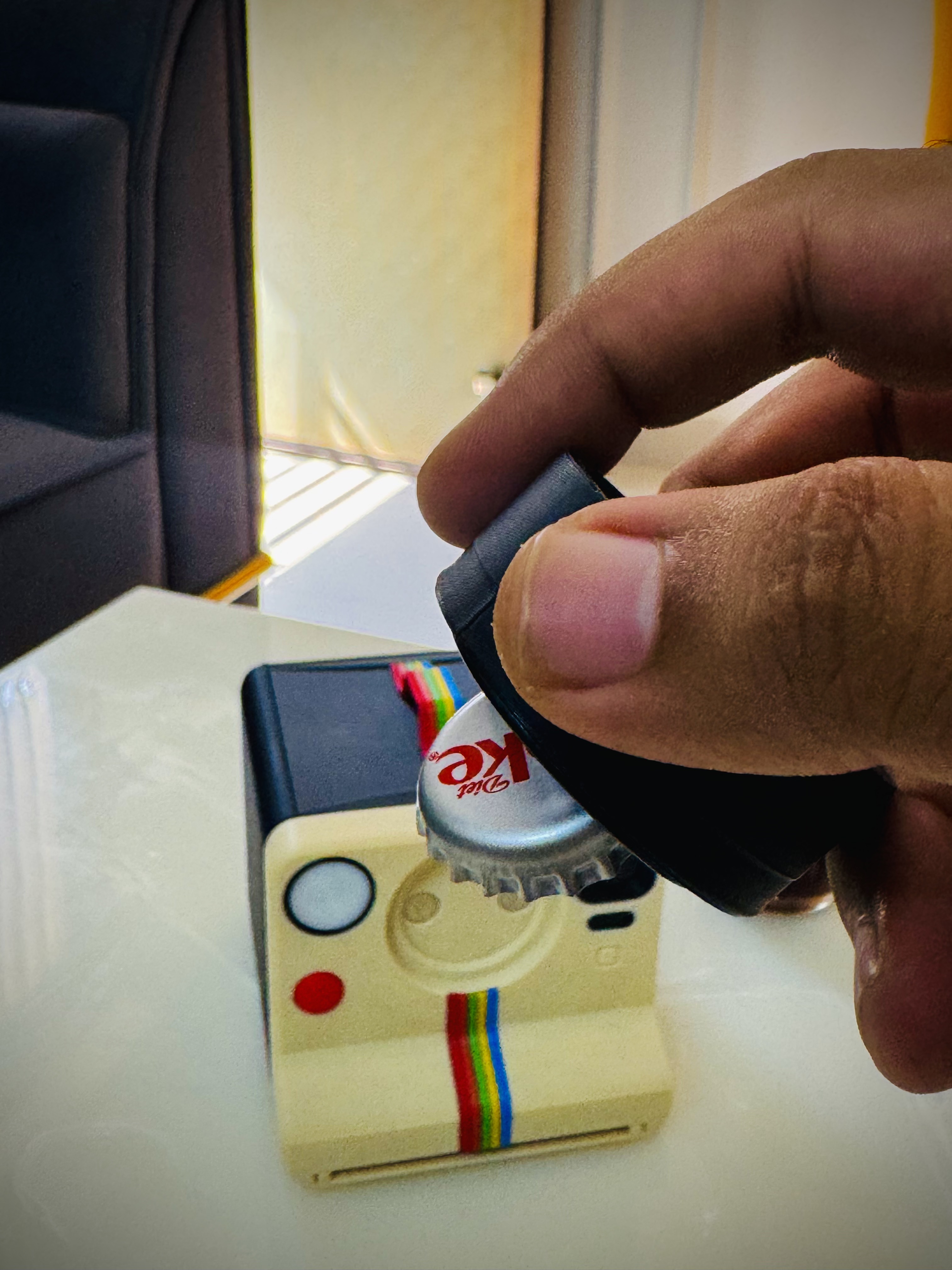 Memories Polaroid Coasters & Camera Dispenser