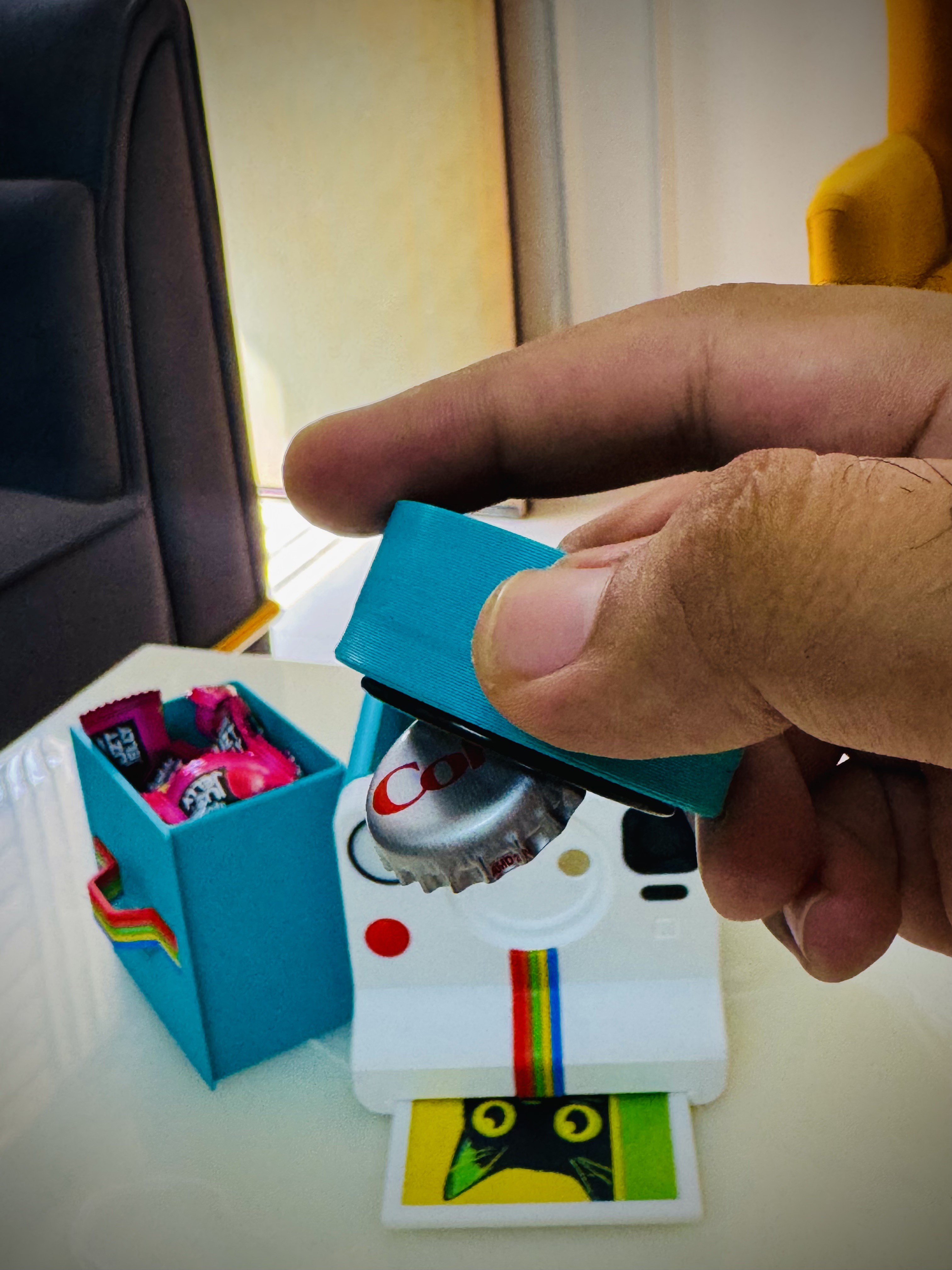 Memories Polaroid Coasters & Camera Dispenser