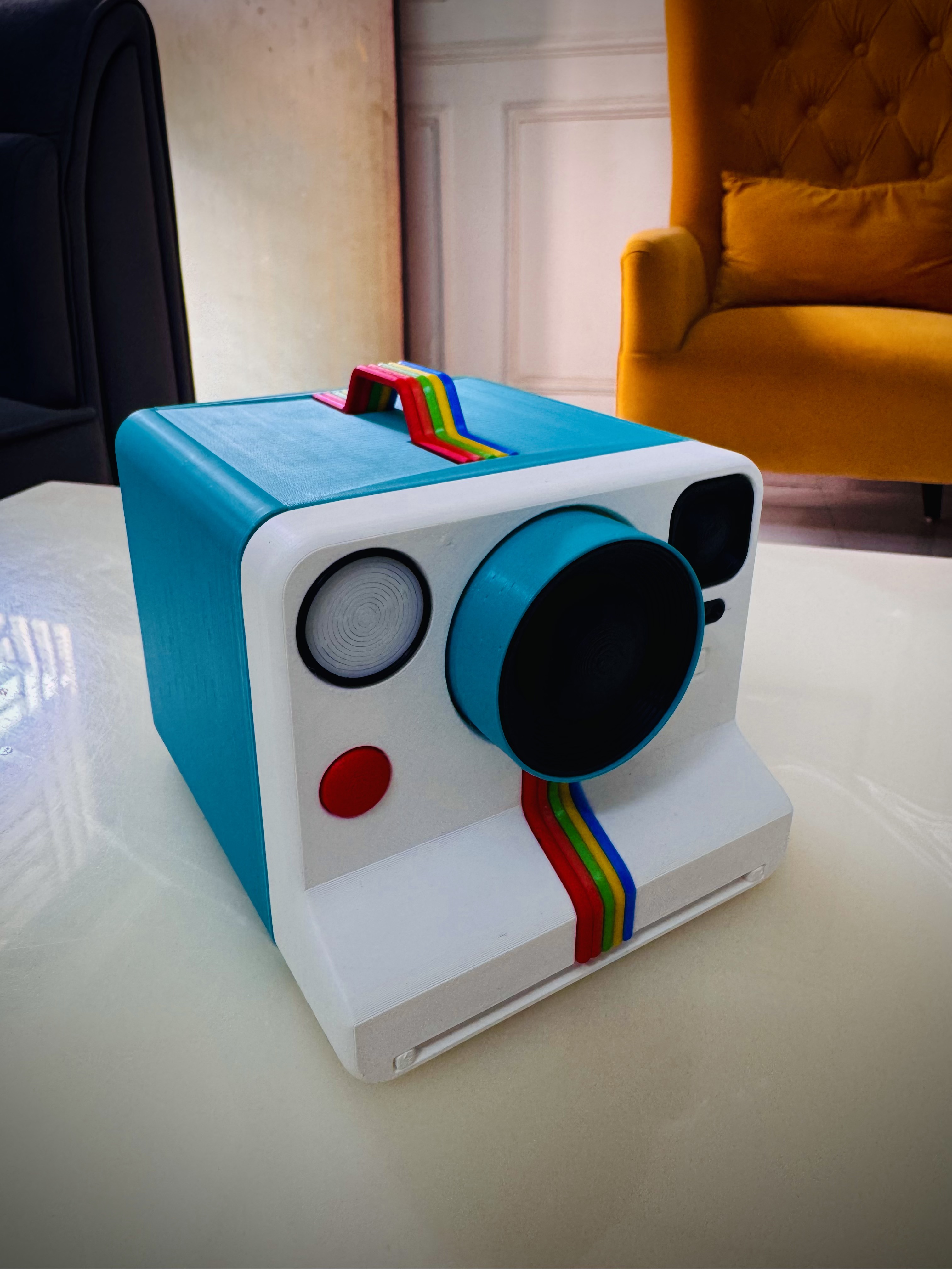 Memories Polaroid Coasters & Camera Dispenser