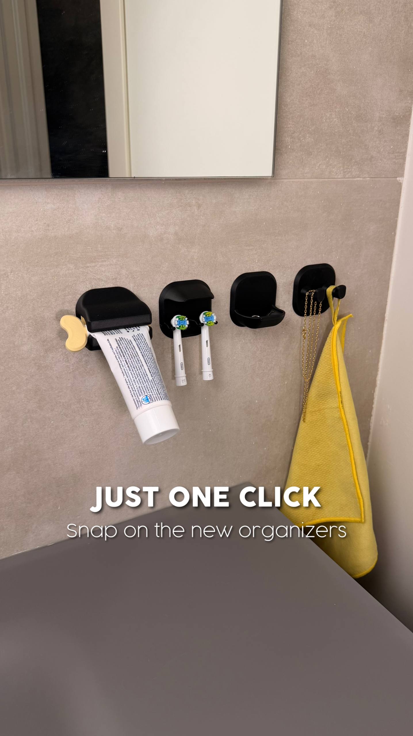 TIDY WALL | 8 Interchangeable Organizers